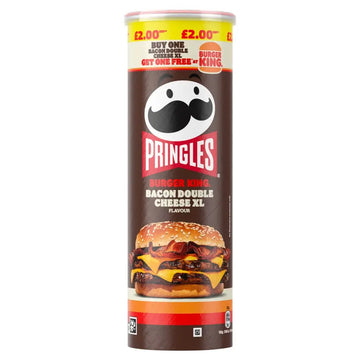 Pringles Burger King Bacon Double Cheese XL Flavour