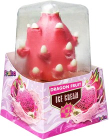 Dragon fruita ice cream