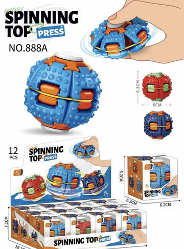Spinning top press fidget