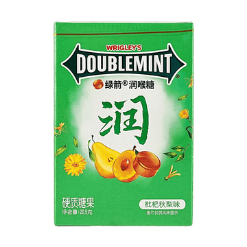 Wrigleys Herbal drops loquat pear flavor