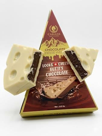 Carians chocolate cheese wedge