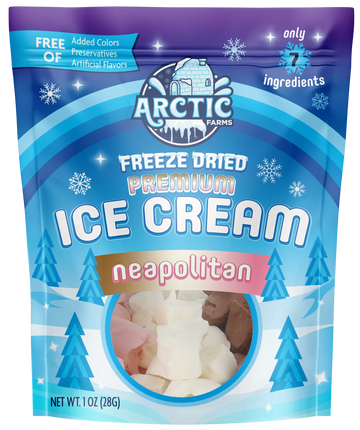 Freeze Dried Ice Cream Neapolitan