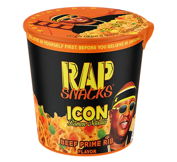 Rap Snacks Icon Beef Prime Rib Flavor