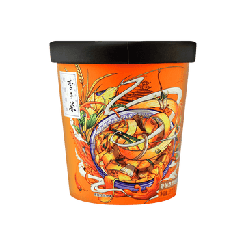 LIZIQI Chili Oil Instant Wide Noodles