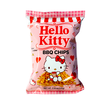 Hello Kitty Wheat Cracker BBQ Chips
