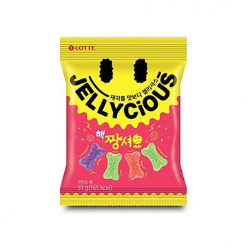 Lotte Jellycious Mixed Fruit Super Sours