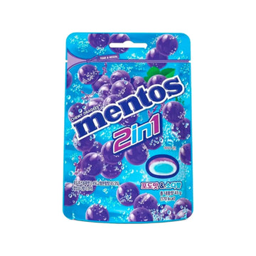 Mentos 2 in 1 Grape & Soda Flavor