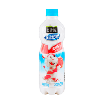 Minute Maid Delicious Peach Flavored Milk with Coconut Bits
