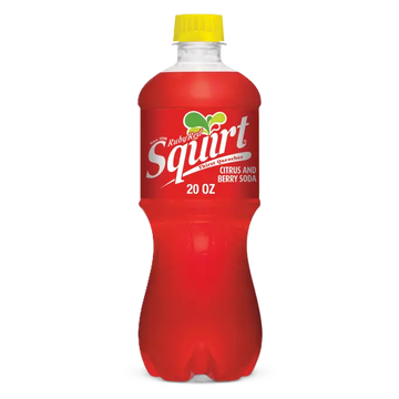 Squirt Ruby Red Citrus and Berry soda